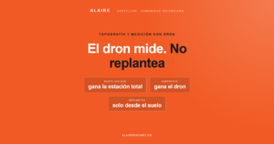 fotogrametría con dron vs topografía convencional - Al Aire Drones