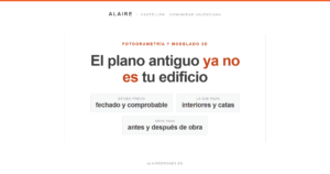 levantamiento de fachadas para rehabilitación - Al Aire Drones