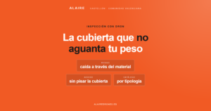 qué detecta una inspección de cubierta con dron - Al Aire Drones