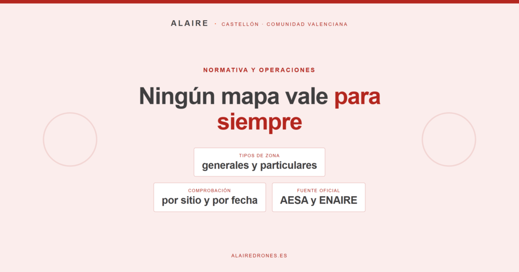 zonas geográficas UAS Comunidad Valenciana - Al Aire Drones